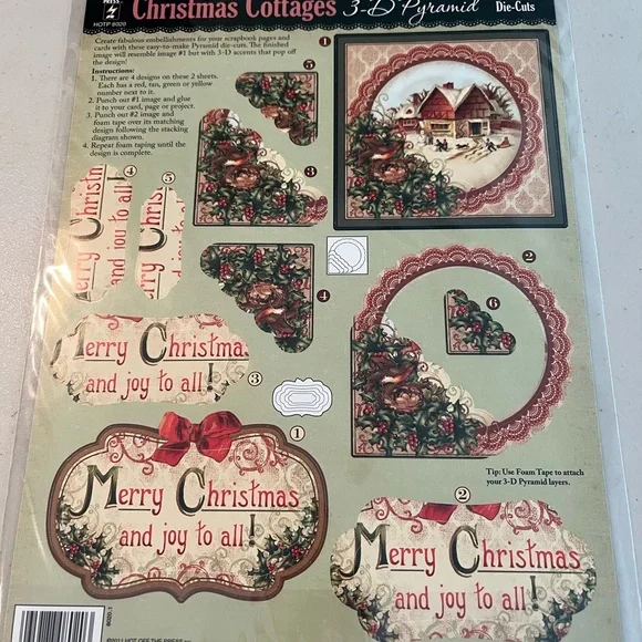 Green and Red Arts & Crafts Office Set. Two sheets - Picture 3 of 5